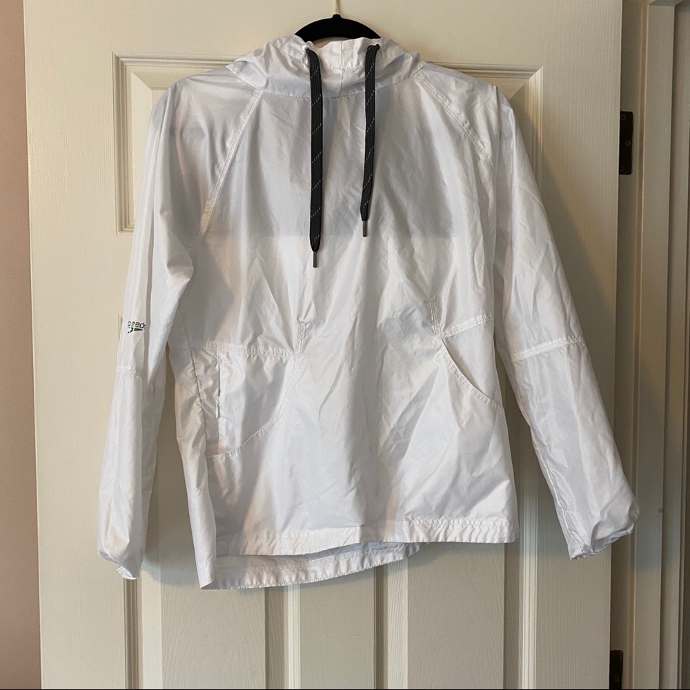 Speedo white Pullover Windbreaker
